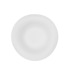 Plato para Pasta Bidasoa Fosil Blanco Cerámica 21,9 x 21,3 x 6,8 cm (6 Unidades)