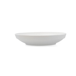 Assiette creuse Bidasoa Fosil Blanc Céramique 21 x 21 x 4,7 cm (6 Unités)