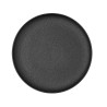 Assiette plate Bidasoa Fosil Noir Céramique 26,5 x 26,4 x 2,3 cm (6 Unités)