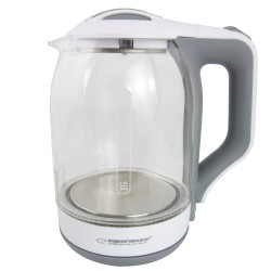 Bouilloire Esperanza EKK025W  Blanc verre Plastique 1500 W 1,7 L