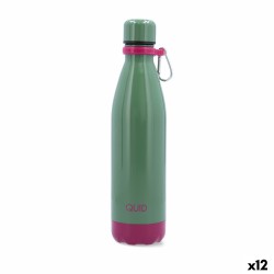 Botella Térmica Quid Sarao Verde 750 ml (12 Unidades)