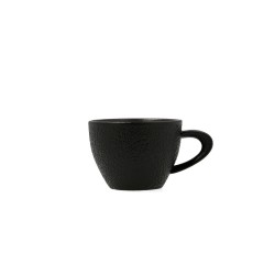 Taza Bidasoa Fosil Negro Cerámica Alúmina 800 ml (12 Unidades)