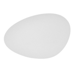 Bandeja de Aperitivos Bidasoa Fosil Blanco Cerámica Alúmina Ovalada 39,1 x 26,3 x 3,4 cm (4 Unidades)