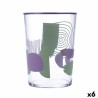 Glass Quid Kaleido Multicolour Glass Abstract 510 ml (6 Units)