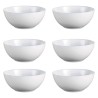 Set of bowls Luminarc Diwali White Glass (18 cm) (6 pcs)