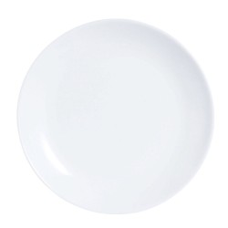 Plate set Luminarc Diwali 6 pcs White Glass 19 cm