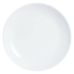 Plate set Luminarc Diwali 6 pcs White Glass 19 cm