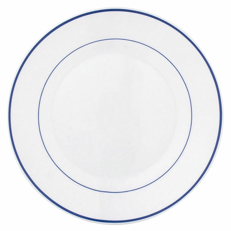 Set de Platos Arcoroc Restaurant Bicolor Vidrio (Ø 23 cm) (6 uds)