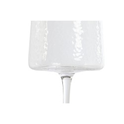 Set of cups Home ESPRIT Transparent Crystal 9,6 x 9,6 x 22,5 cm (6 Units)