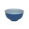 Snack Bowl Versa Blue Ceramic Porcelain 12,3 x 5,8 x 12,3 cm