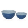 Bol para Aperitivos Versa Azul Cerámica Porcelana 16 x 7,7 x 16 cm