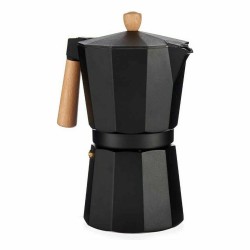 Cafetera Italiana A611BQ-12 T Marrón Negro Madera Aluminio 650 ml (12 Unidades)