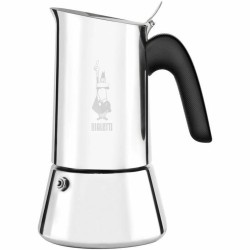 Cafetera Italiana Bialetti Venus Plateado Acero Inoxidable 4 Tazas 0,2 L