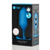 Plug Vibrador Anal B-Vibe 5 Azul