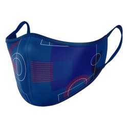 Masque en tissu hygiénique réutilisable F.C. Barcelona Adulte Bleu