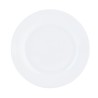 Flat Plate Quid Basic White Ceramic 23 cm (12 Units)