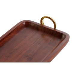 Bandeja DKD Home Decor Rectangular