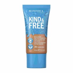 Base de Maquillaje Cremosa Rimmel London Kind & Free 210-golden beige (30 ml)