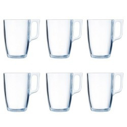 Lot de tasses Luminarc Nuevo (6 pcs) Transparent verre 400 ml (6 Pièces)