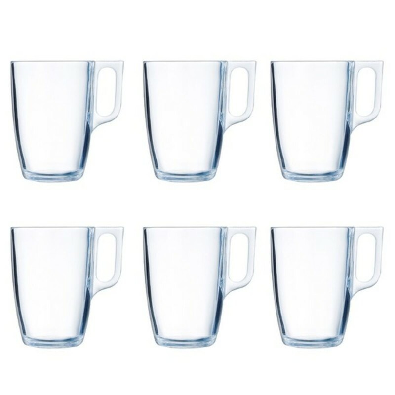 Lot de tasses Luminarc Nuevo (6 pcs) Transparent verre 400 ml (6 Pièces)