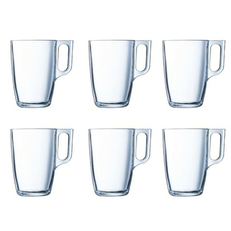 Lot de tasses Luminarc Nuevo Transparent verre 320 ml (6 Pièces)