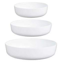 Fuente de Cocina Luminarc N7648 Blanco Vidrio 3 Piezas (3 pcs)