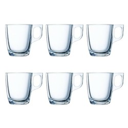 Juego de Tazas de Café Luminarc Nuevo (6 pcs) Transparente Vidrio 90 ml 6 Piezas