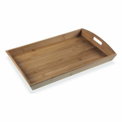 Bandeja Versa Madera Bambú 32 x 6,5 x 50 cm Negro