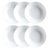 Service de vaisselle Luminarc Diwali 6 pcs Blanc verre