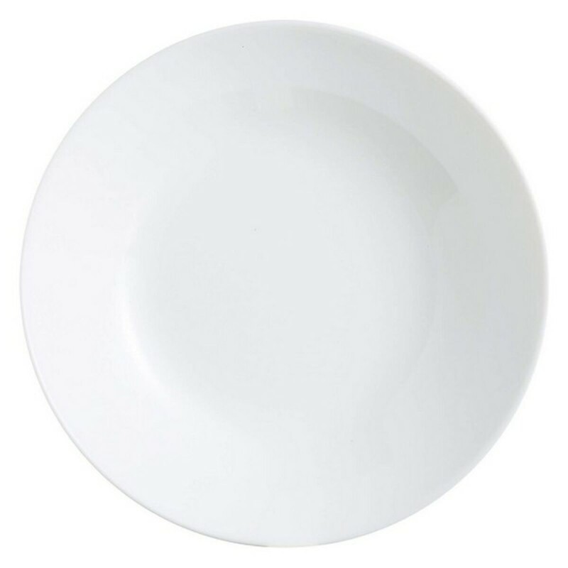 Bol para Aperitivos Arcopal Zelie Blanco Vidrio Ø 20 cm (12 pcs)