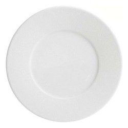 Plato de Postre Globe Sahara Porcelana Blanco (Ø 22 cm)