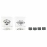 Set of glasses DKD Home Decor Transparent Dark grey Crystal Stone Loft 320 ml (6 Units)