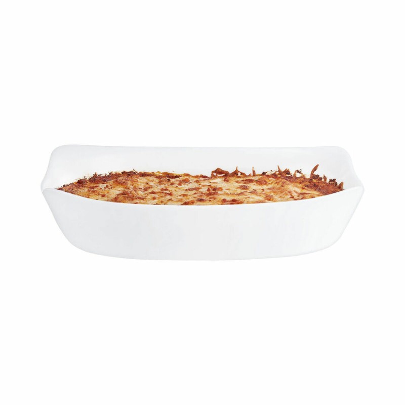 Plat de Four Luminarc Smart Cuisine Blanc verre 34 x 25 cm (34 x 25 cm)