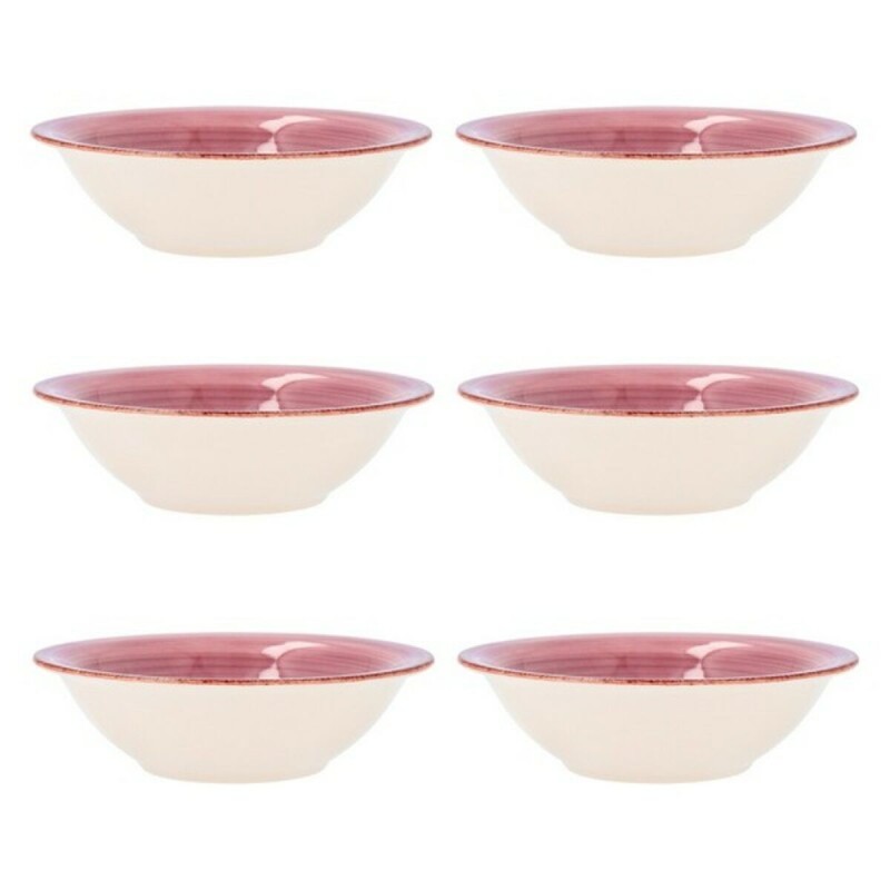 Bol Quid Vita Rose Céramique 6 Unités (18 cm)