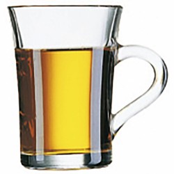 Taza Arcoroc The Arc Transparente Amarillo Vidrio (6 Unidades) (23 cl)