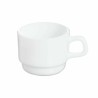 Juego de Tazas de Café Arcoroc Restaurant Blanco Vidrio 12 Unidades 80 ml