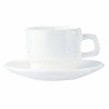 Mug Arcoroc Restaurant White Glass 6 Units (25 cl)