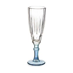 Coupe de champagne Exotic Verre Bleu 170 ml