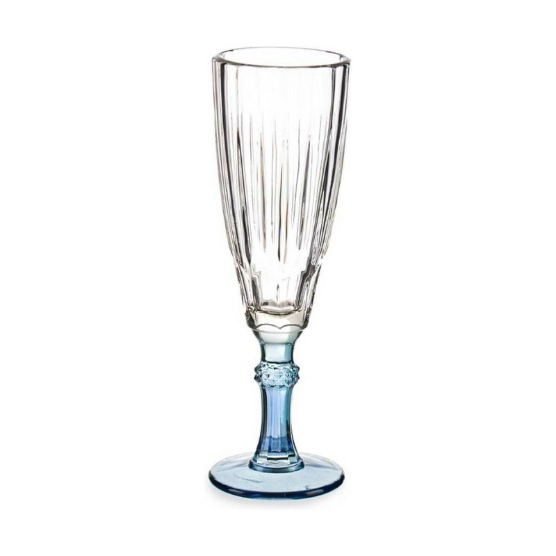 Coupe de champagne Exotic Verre Bleu 170 ml