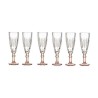 Champagne glass Exotic Crystal Brown 170 ml