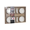 Set de sushi DKD Home Decor Bambou Grès Blanc Naturel Oriental 27,3 x 20,3 x 2,5 cm (12 Unités)