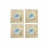 Set de Sushi DKD Home Decor 14,5 x 14,5 x 31 cm Azul Blanco Gres Oriental (16 Piezas)