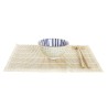 Set de Sushi DKD Home Decor 14,5 x 14,5 x 31 cm Azul Blanco Gres Oriental (16 Piezas)