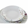 Set de Vajilla DKD Home Decor Multicolor Porcelana Flores 27 x 27 x 3 cm 18 Piezas (18 pcs)