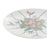 Service de Vaisselle DKD Home Decor Blanc Multicouleur Porcelaine Tropical 18 Pièces