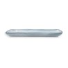 Serving Platter Quid Boreal Blue Ceramic 28 x 14 cm (4 Units) (Pack 4x)