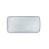 Serving Platter Quid Boreal Blue Ceramic 28 x 14 cm (4 Units) (Pack 4x)