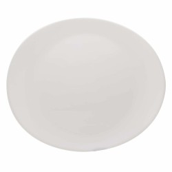 Assiette plate Arcoroc Restaurant 30 x 26 cm Blanc verre (6 Unités)