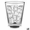 Verre Quid Urban Transparent verre 6 Unités 500 ml (Pack 6x)