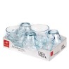 Set de Verres Bormioli Rocco Flora Bleu verre 260 ml